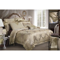 High Quality Poly/Cotton Jacquard Embroidered Duvet Cover Bedding Set